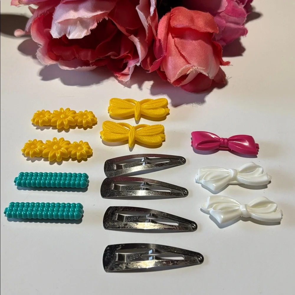 Goody Barrettes vintage Girls Goody plastic barrettes 1980s GOODY